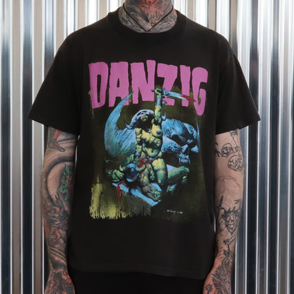Vintage 90's Danzig How the Gods Kill Tour T-Shirt